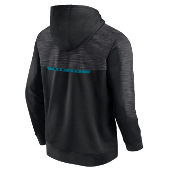 San Jose Sharks męska bluza z kapturem Poly Fleece POH black