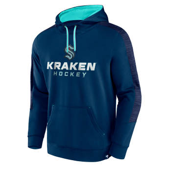 Seattle Kraken męska bluza z kapturem Poly Fleece POH navy