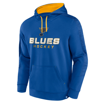 St. Louis Blues męska bluza z kapturem Poly Fleece POH blue