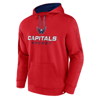 Washington Capitals męska bluza z kapturem Poly Fleece POH red