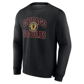 Chicago Blackhawks bluza męska Fleece Crew