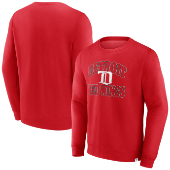 Detroit Red Wings bluza męska Fleece Crew