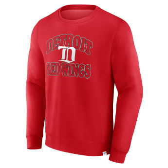 Detroit Red Wings bluza męska Fleece Crew