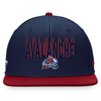 Colorado Avalanche czapka flat baseballówka Fundamental Color Blocked Snapback