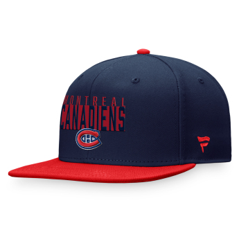 Montreal Canadiens czapka flat baseballówka Fundamental Color Blocked Snapback