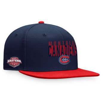 Montreal Canadiens czapka flat baseballówka Fundamental Color Blocked Snapback