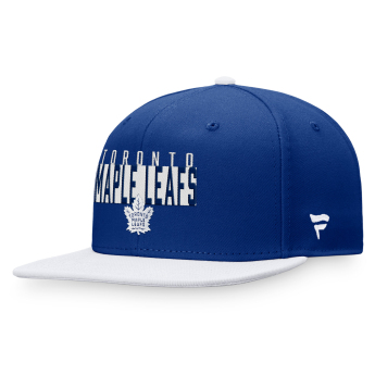 Toronto Maple Leafs czapka flat baseballówka Fundamental Color Blocked Snapback