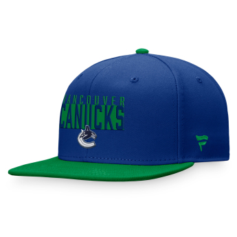 Vancouver Canucks czapka flat baseballówka Fundamental Color Blocked Snapback