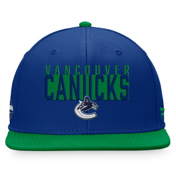 Vancouver Canucks czapka flat baseballówka Fundamental Color Blocked Snapback