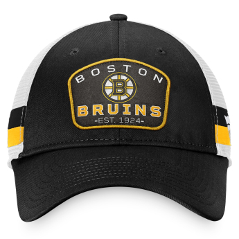 Boston Bruins czapka baseballówka Fundamental Structured Trucker