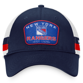 New York Rangers czapka baseballówka Fundamental Structured Trucker