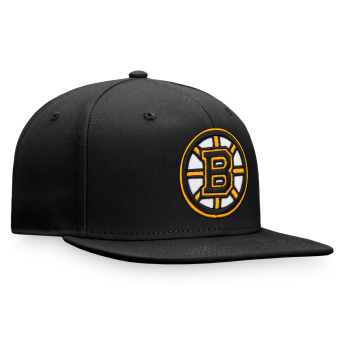 Boston Bruins czapka flat baseballówka Core Snapback black