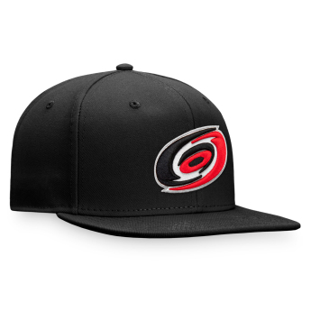 Carolina Hurricanes czapka flat baseballówka Core Snapback black