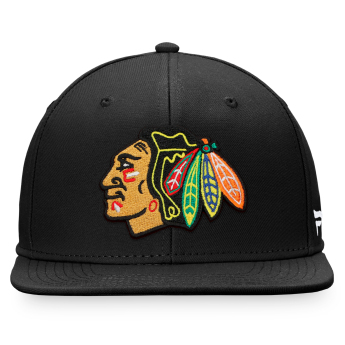 Chicago Blackhawks czapka flat baseballówka Core Snapback black