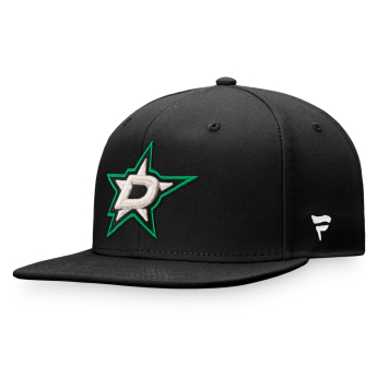 Dallas Stars czapka flat baseballówka Core Snapback black