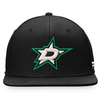 Dallas Stars czapka flat baseballówka Core Snapback black