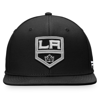 Los Angeles Kings czapka flat baseballówka Core Snapback black
