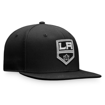 Los Angeles Kings czapka flat baseballówka Core Snapback black