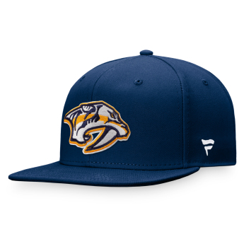 Nashville Predators czapka flat baseballówka Core Snapback blue
