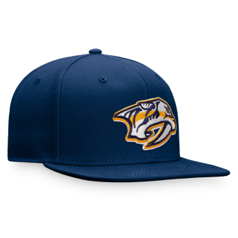 Nashville Predators czapka flat baseballówka Core Snapback blue