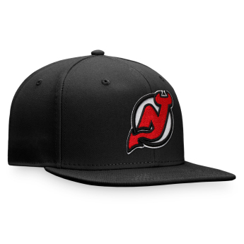 New Jersey Devils czapka flat baseballówka Core Snapback black