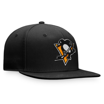 Pittsburgh Penguins czapka flat baseballówka Core Snapback black