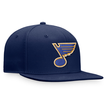 St. Louis Blues czapka flat baseballówka Core Snapback blue