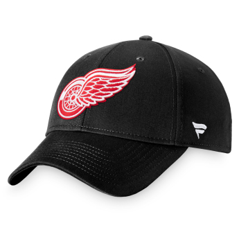 Detroit Red Wings czapka baseballówka Core Structured Adjustable