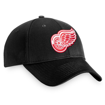 Detroit Red Wings czapka baseballówka Core Structured Adjustable