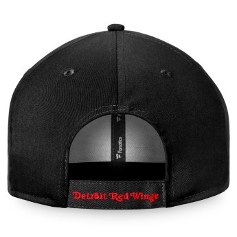 Detroit Red Wings czapka baseballówka Core Structured Adjustable