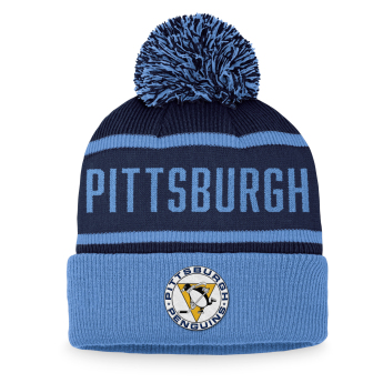 Pittsburgh Penguins czapka zimowa Heritage Beanie Cuff with Pom