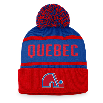 Qubec Nordiques czapka zimowa Heritage Beanie Cuff with Pom