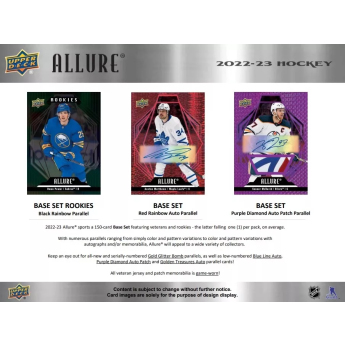 NHL pudełka karty hokejowe NHL 2022-23 Upper Deck Allure Hobby Box