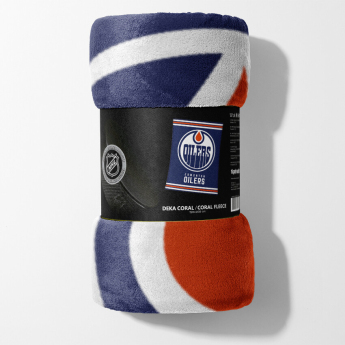 Edmonton Oilers koc flis Essential 150x200 cm