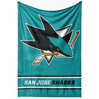 San Jose Sharks koc flis Essential 150x200 cm