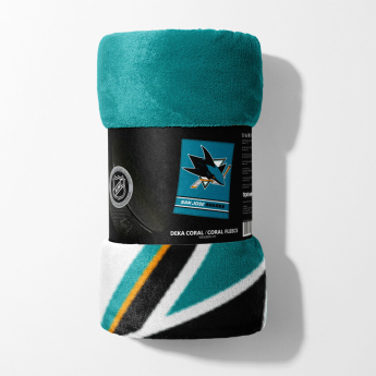 San Jose Sharks koc flis Essential 150x200 cm