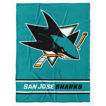 San Jose Sharks koc flis Essential 150x200 cm