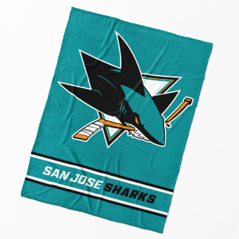 San Jose Sharks koc flis Essential 150x200 cm