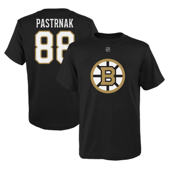 Boston Bruins koszulka dziecięca David Pastrňák #88 Player Name & Number