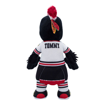 Chicago Blackhawks pluszowa maskotka Tommyhawk #00 Plush Figure White