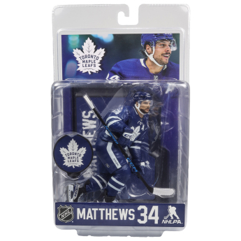 Toronto Maple Leafs figurka Auston Matthews #34 Figure SportsPicks