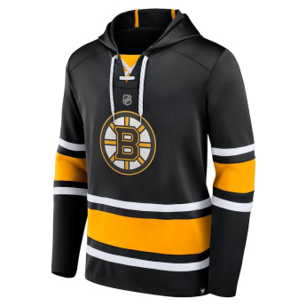 Boston Bruins męska bluza z kapturem Pastrňák Name & Number Lace-Up Pullover Hoodie