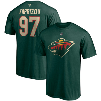 Minnesota Wild koszulka męska Kirill Kaprizov #97 Authentic Stack Name & Number