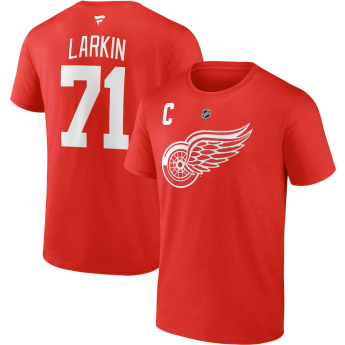 Detroit Red Wings koszulka męska Dylan Larkin #71 Authentic Stack Name & Number