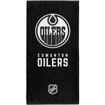 Edmonton Oilers ręcznik plażowy Classic black