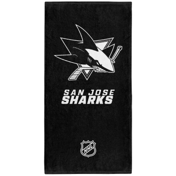 San Jose Sharks ręcznik plażowy Classic black