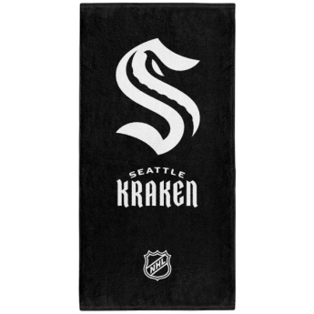 Seattle Kraken ręcznik plażowy Classic black