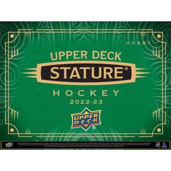 NHL pudełka karty hokejowe NHL 2022-23 Upper Deck Stature Hobby Box