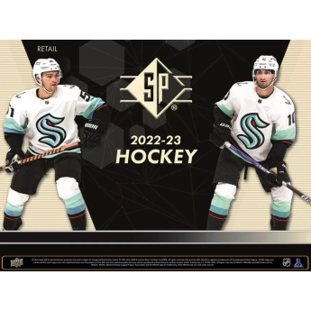 NHL pudełka karty hokejowe NHL 2022-23 Upper Deck SP Hockey Blaster Box