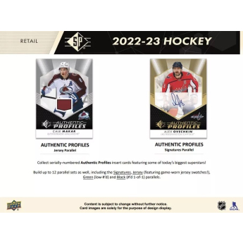 NHL pudełka karty hokejowe NHL 2022-23 Upper Deck SP Hockey Blaster Box